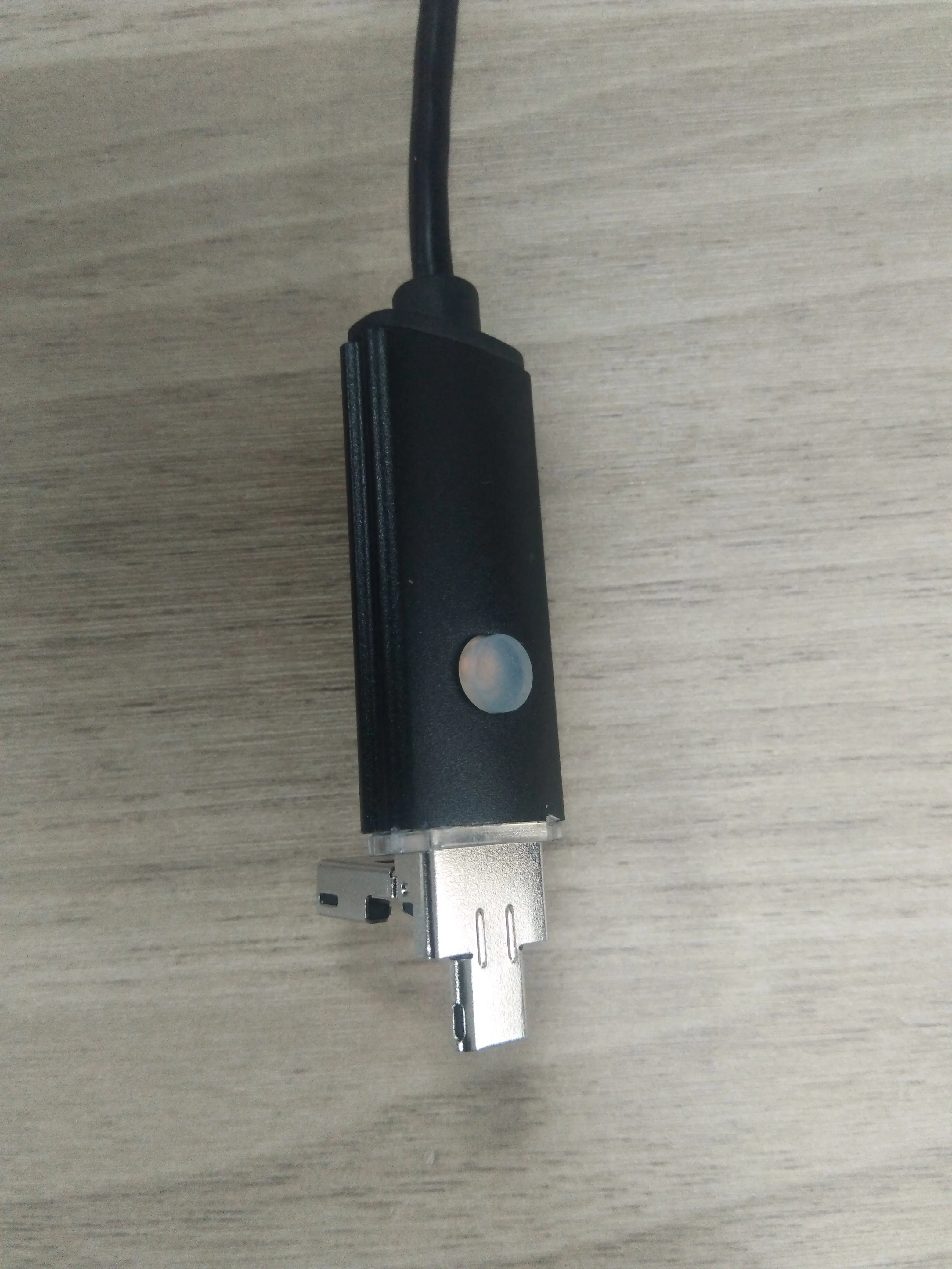 Usb эндоскоп ip67 7 мм для ПК и телефонов Android с функцией OTG светодиодный кабель