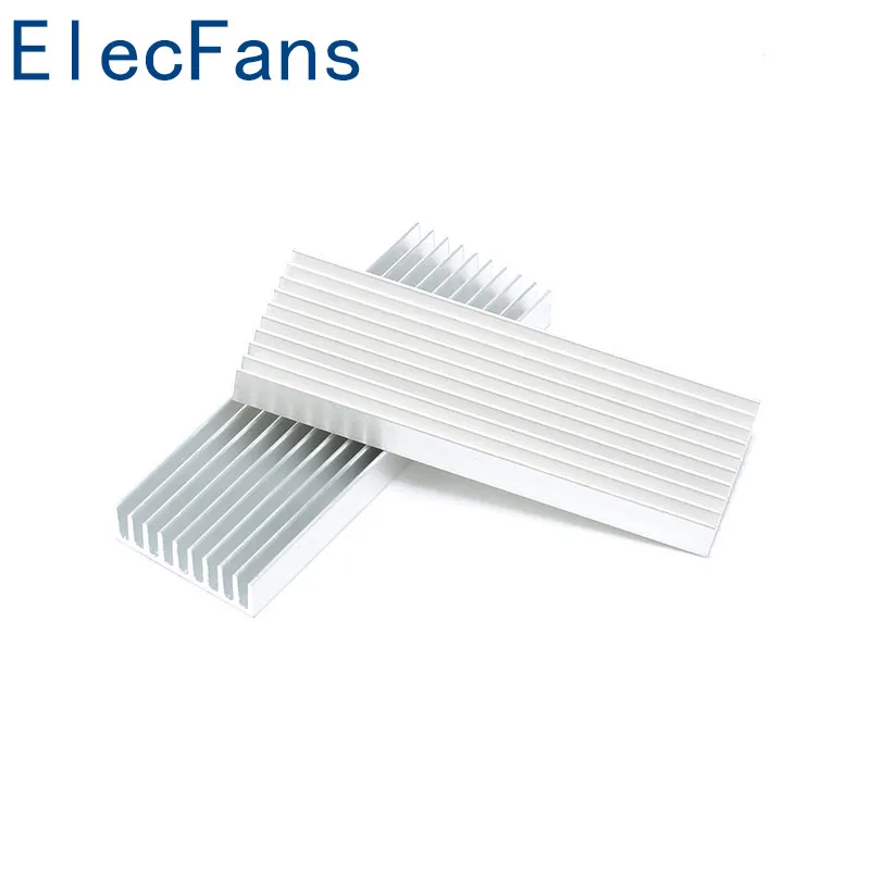 100*35*10 мм кулер охлаждения плавник Алюминий радиатора теплоотвод для