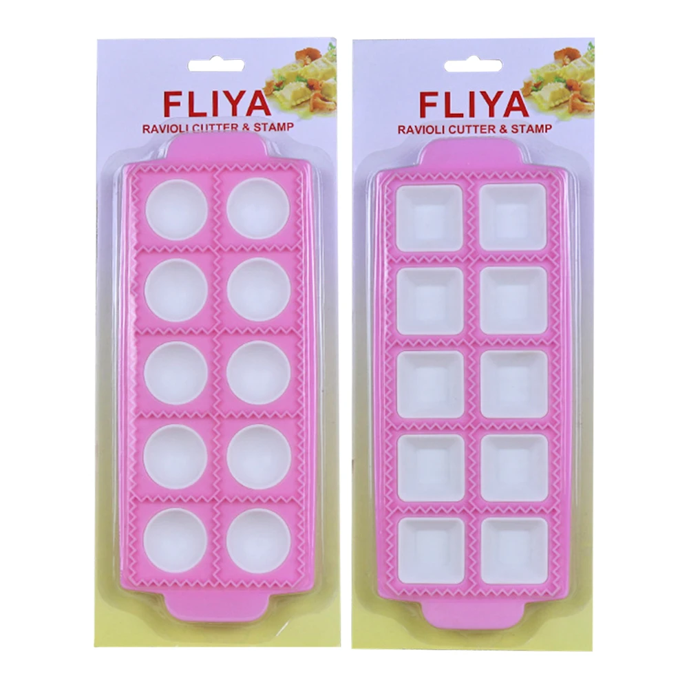 

Italian Dumpling Mould Diy Fondant Chocolate Ravioli Mold Home Silicone Baking Tools Wave Cake Decorating Tools