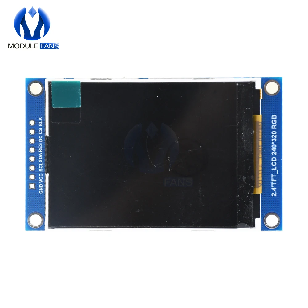 ЖК дисплей 2 4 дюйма 240x320 TFT модуль дисплея 240*320 3 В SPI Driver IC ILI9341 для Arduino|ЖК-модули| |