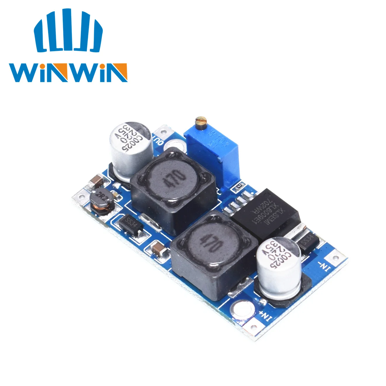 H92 DC-DC Авто Boost Buck Регулируемый понижающий преобразователь XL6009 модуль солнечного