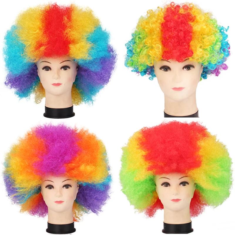 Косплэй вечерние разноцветные парики способный преодолевать Броды для взрослых