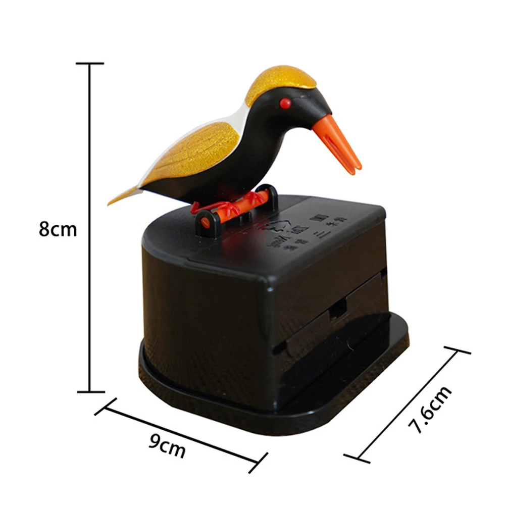 Новая милая маленькая птица контейнер для зубочисток Автоматическая Диспенсер