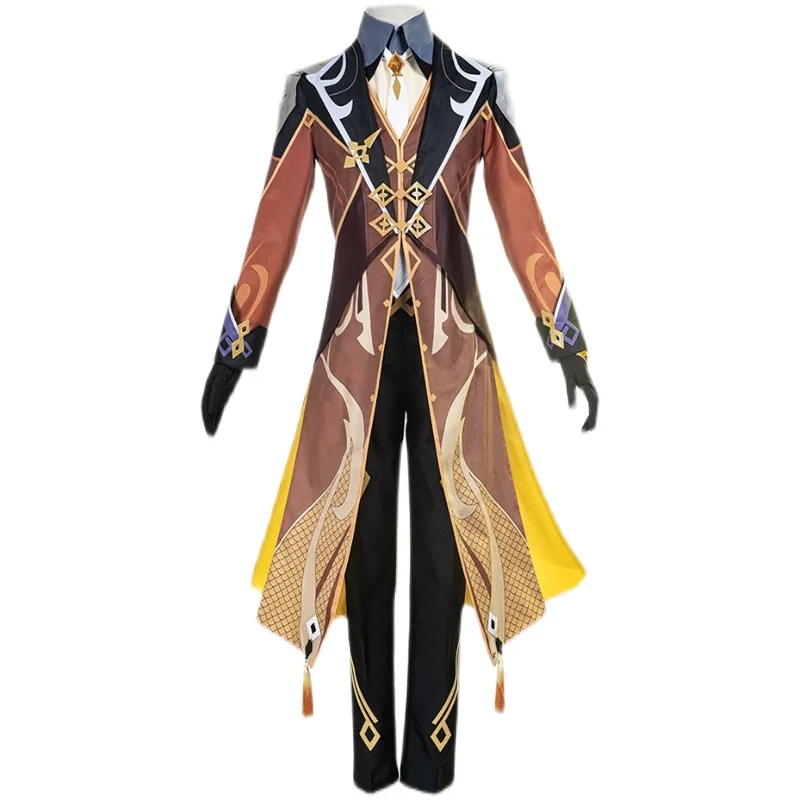 

Костюм для косплея Zhongli из игры Genshin Impact, костюм Чжун ли, униформа для Хэллоуина