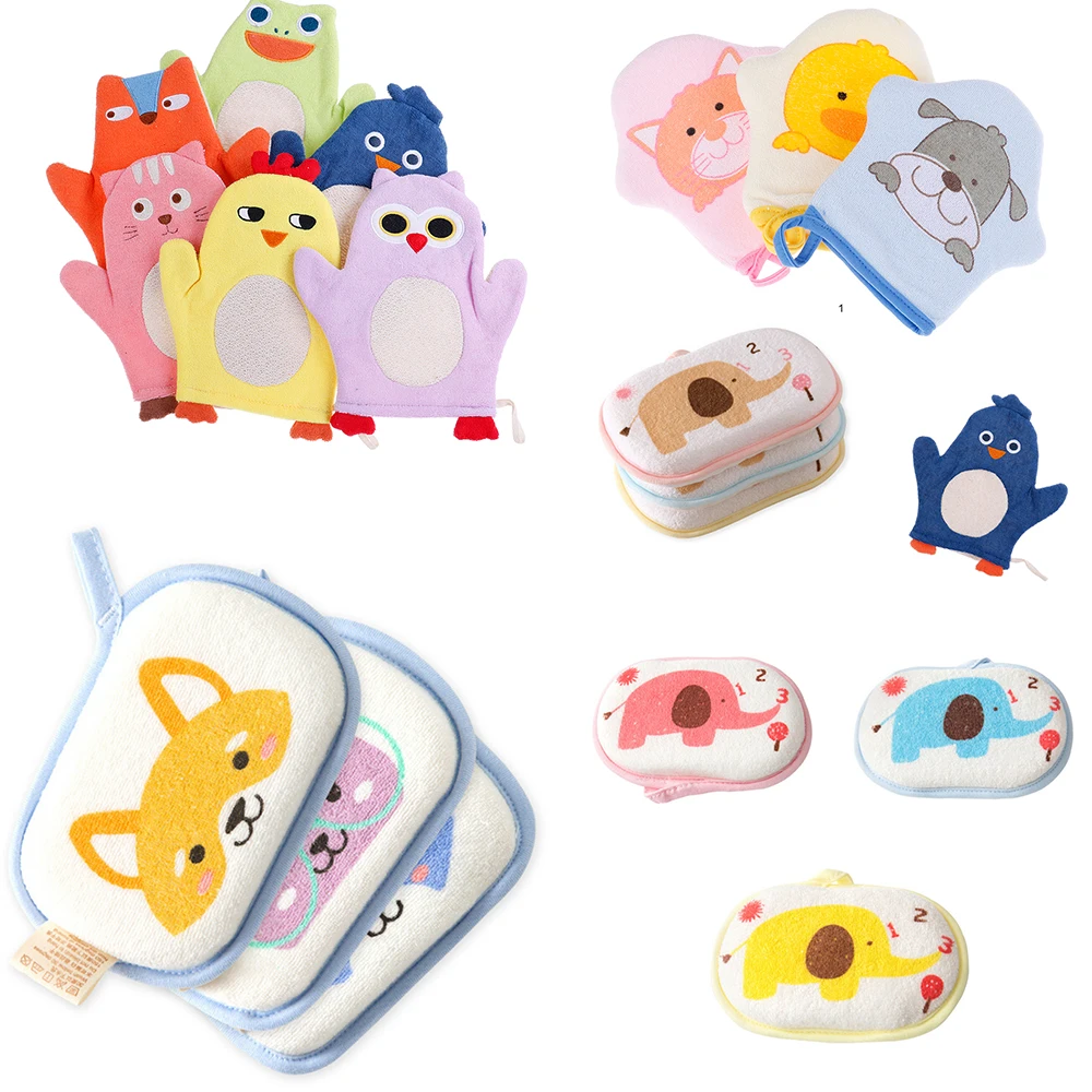 Губка для душа новорожденных и детей ясельного возраста Детские щетки ванны