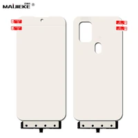 2pcs 25d soft full cover hydrogel film for samsung galaxy a30s m21 m10 m40 frontback tpu protective film with fix tools