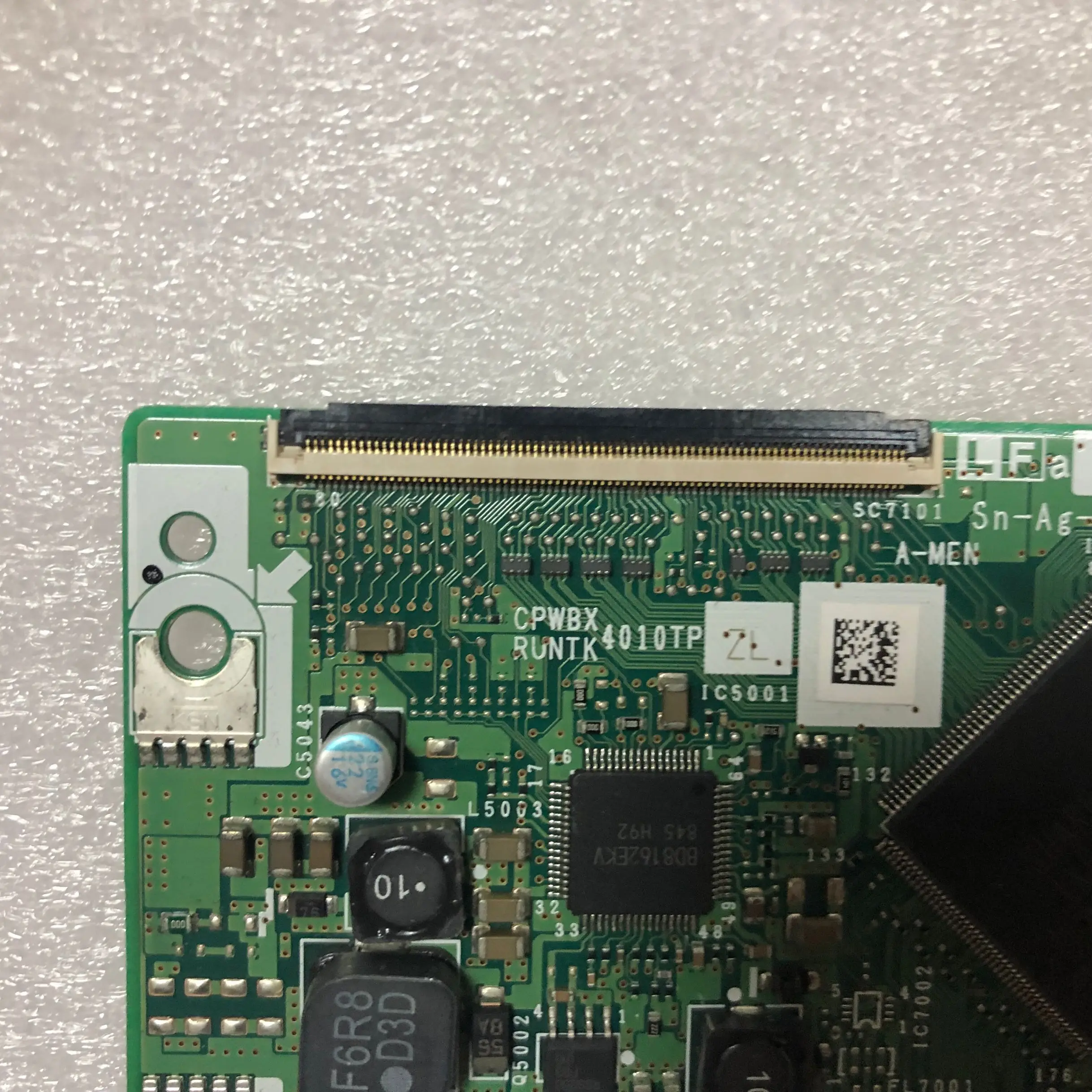 Бесплатная доставка 100% тестовая работа для SHARP Logic Board LCD-42GE5A CPWBX RUNTK 4010TP XE707WJ KE707 |
