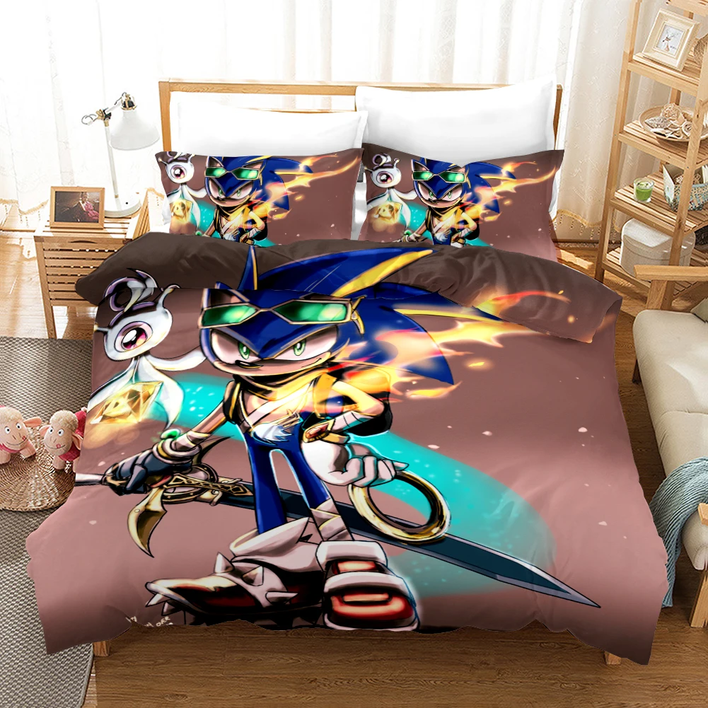 

Cute Cartoon Hedgehogs Duvet Cover Pillowcase Bedding Set Single Twin Full Size for Kids Boy Girls Bedroom Home Decor