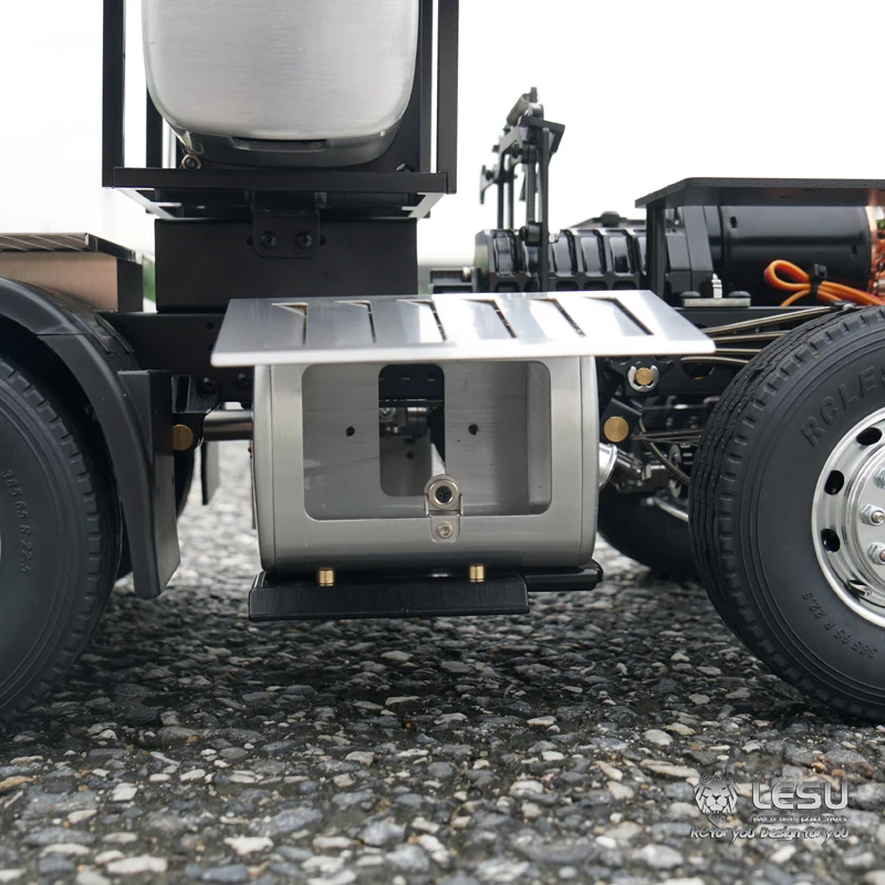 1/14 LESU Радиоуправляемый трактор грузовик Металлическое шасси 8x8 Benz 3363 TAMIYA