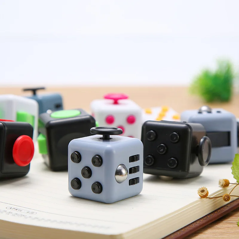 

Anxiety Stress Relief Attention Decompression Plastic Focus Fidget Gaming Dice Toy For Children Adult Christmas Gift