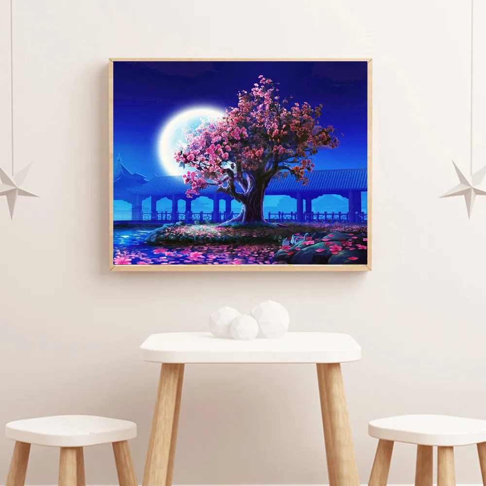 Diy картина маслом Краски ing Раскраска по номерам посылка комплект 16*20 дюймов дома