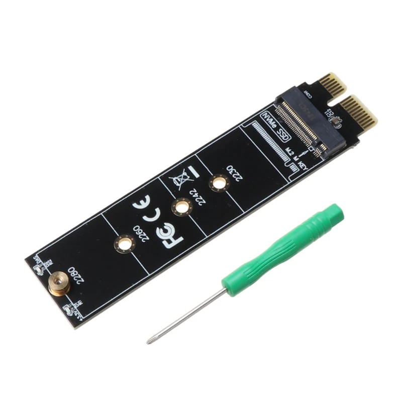 NVME адаптер карта M.2 PCI E3.0 1x высокоскоростной удлинитель M Кнопка NGFF конвертер
