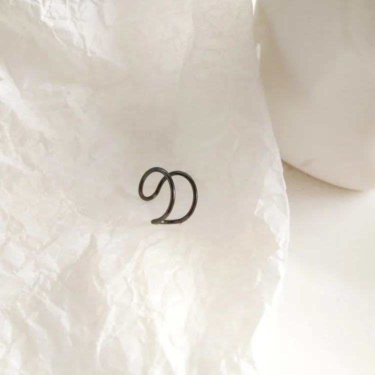 Серьги-клипсы для женщин и мужчин простые металлические украшения в стиле панк