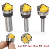 34 faux panel ogee groove router bit carbide alloy woodworking cutter 6mm to 12 shank for wood