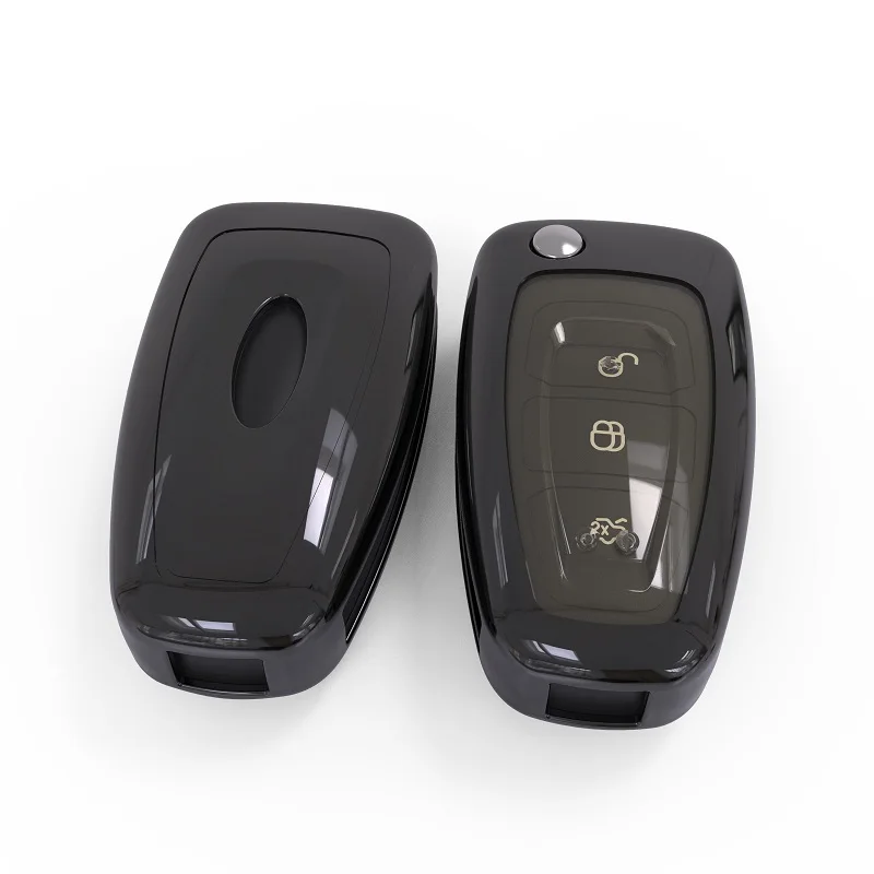 Чехол для автомобильного ключа новый TPU Ford Ranger C Max S Focus Galaxy Mondeo Transit Tourneo заказной