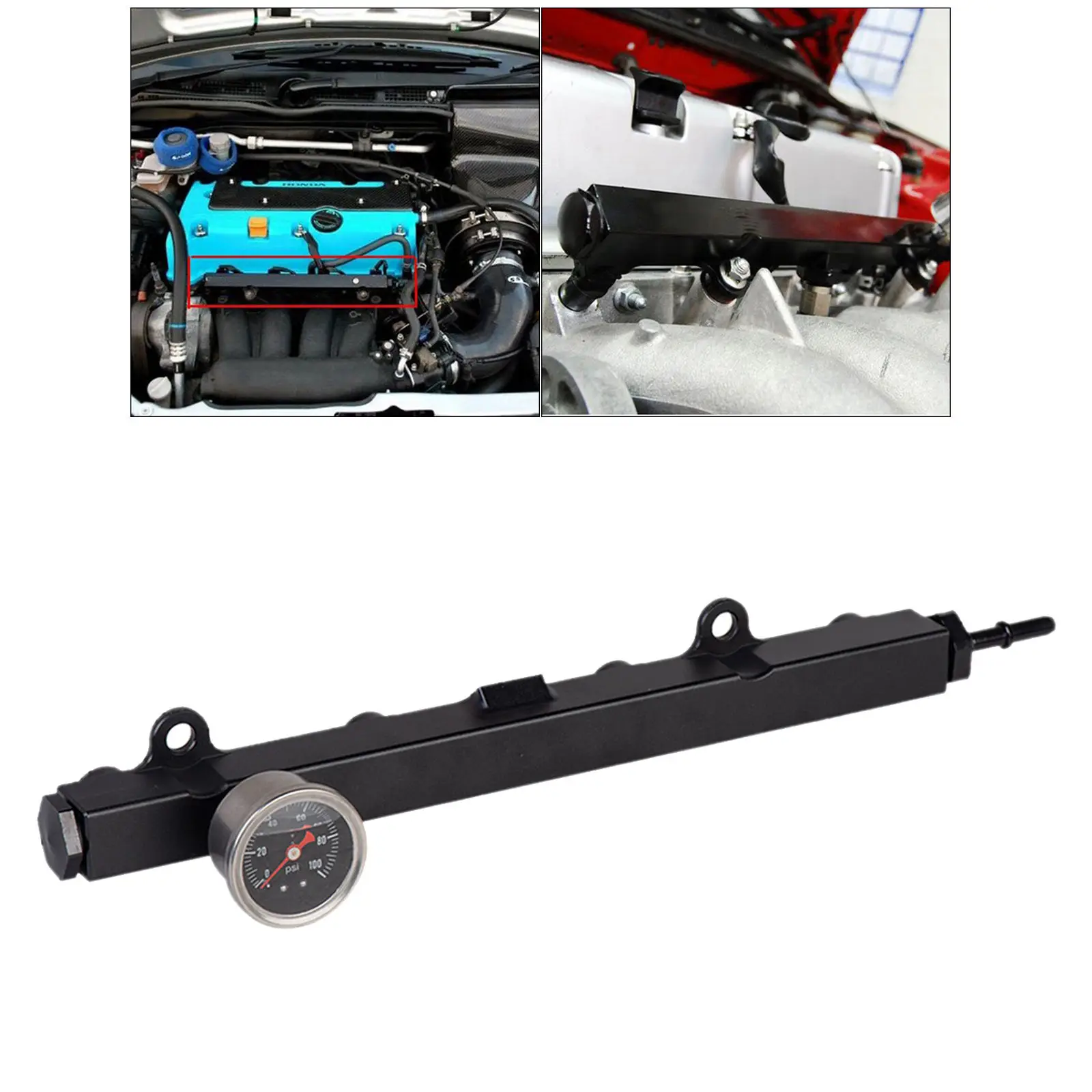 Заготовка алюминиевая топливная направляющая серии K для замены двигателя Honda Civic