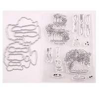 silicone clear stamps for scrapbooking party decoration embossing folder craft rubber stamp tools new