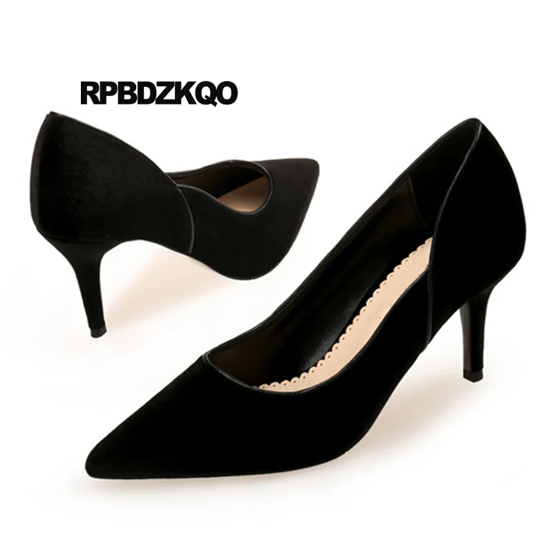 Шпильке винно-красного цвета с открытым носом Сезон осень-зима 8 см Высокие