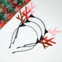 popular classic fawn hair accessories christmas antlers cute headdress girls holiday gifts small animal headbands