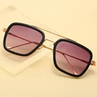 Мужские Винтажные Солнцезащитные очки в стиле стимпанк