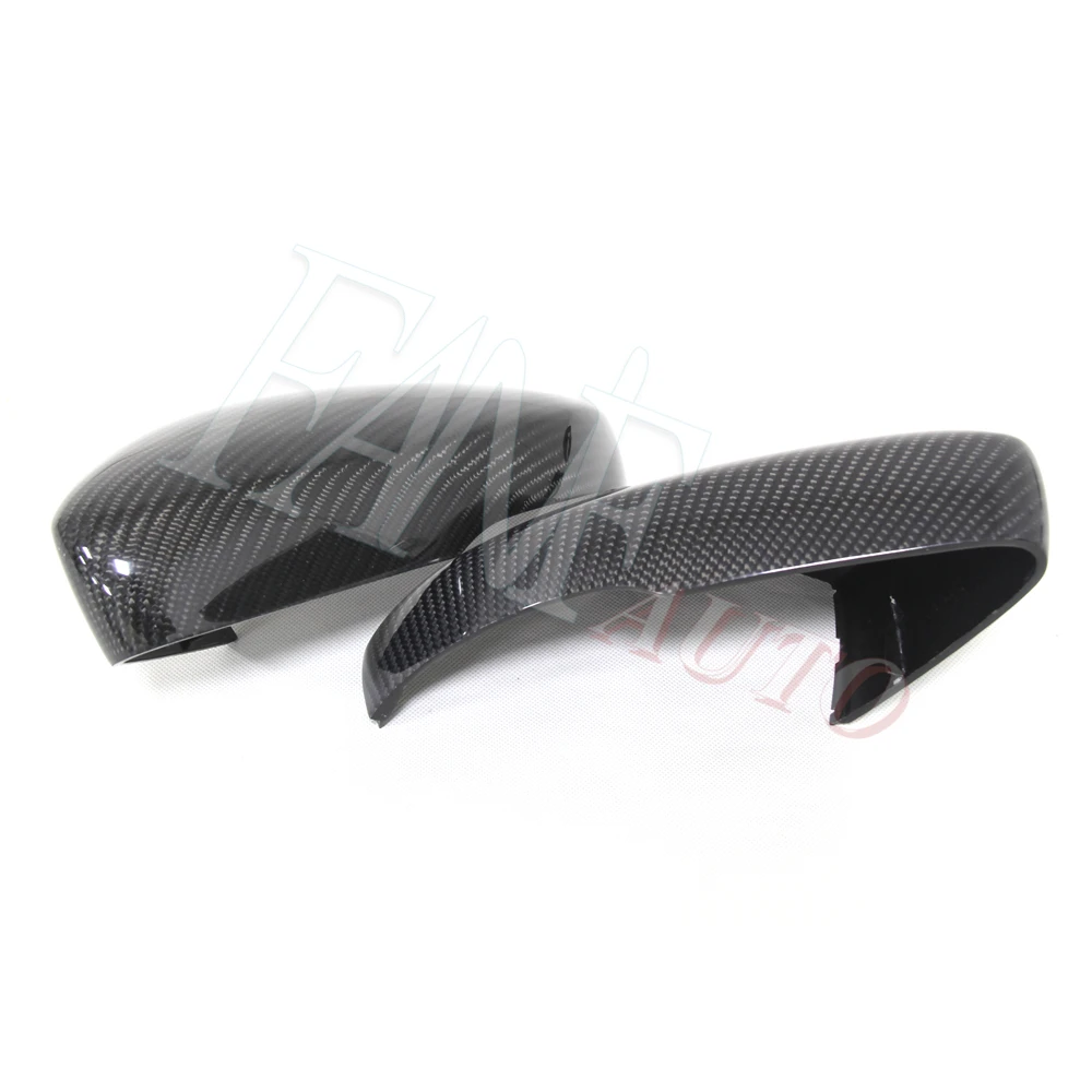 Чехол для бокового зеркала заднего вида из настоящего углеродного волокна Volkswagen