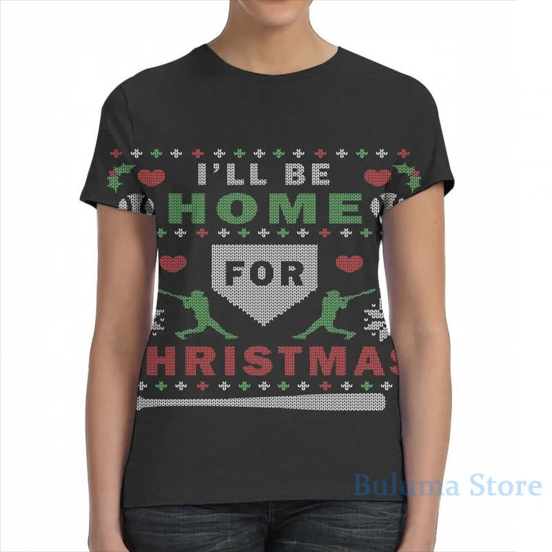 Свитер бейсбольный уродливый для рождественской вечеринки Мужская футболка с