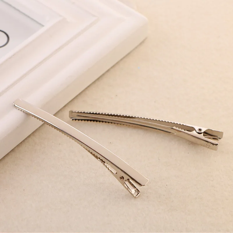 20 шт./лот заколка Аллигатор родий золото черный базовый цвет заколки для волос