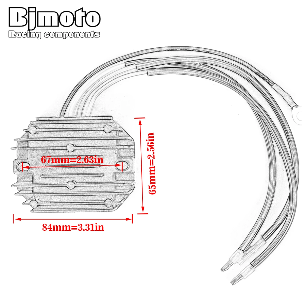 

OEM 879147T62 12V Motorcycle parts Regulator Rectifier For Mercury F10 F15 F20