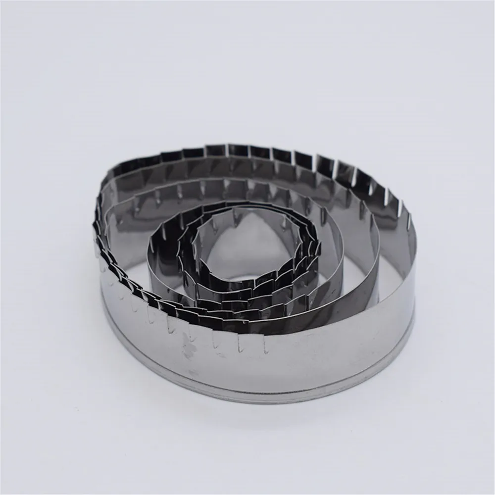 Ремешок для глины форма в виде розовых листьев листья с шипами рисунок резки