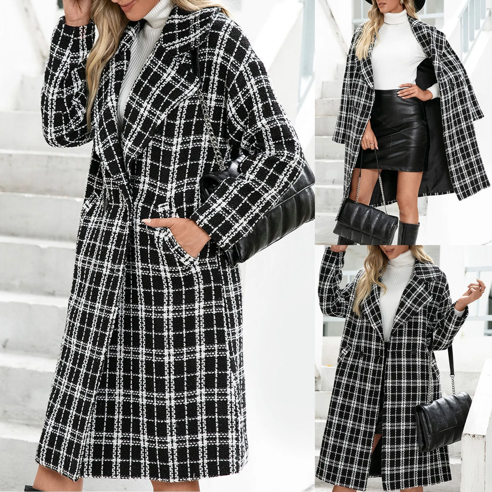 Куртка женская с длинным рукавом флисовая верхняя одежда в стиле пэчворк