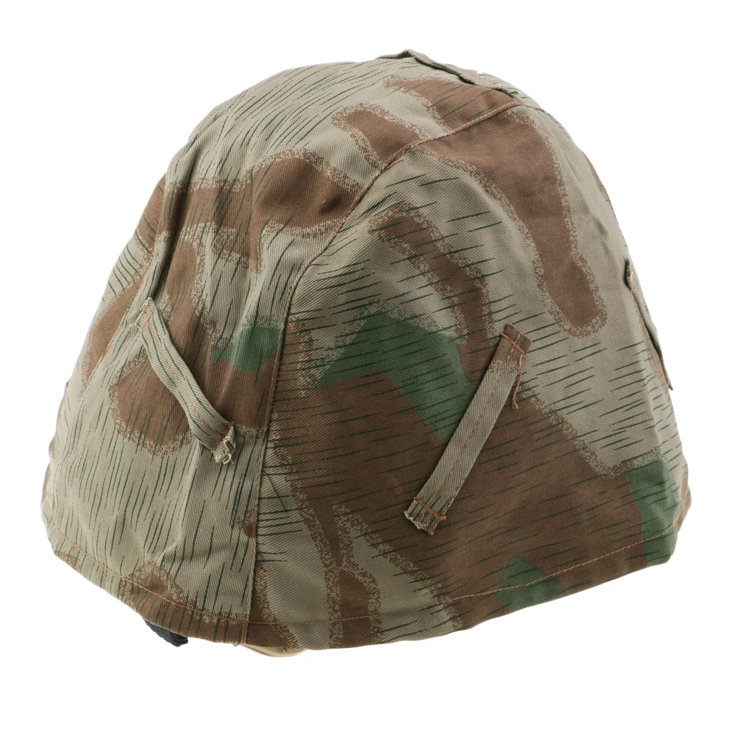 

Reproduction Second World War German Solider M35 M40 M42 Helmet Cover Splinter Camo Color