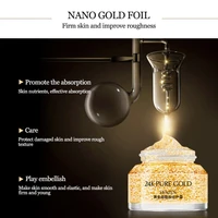 50g 24k gold nicotinamide facial cream moisturizing smoothing firming anti aging brightening nourishing skin care facial cream