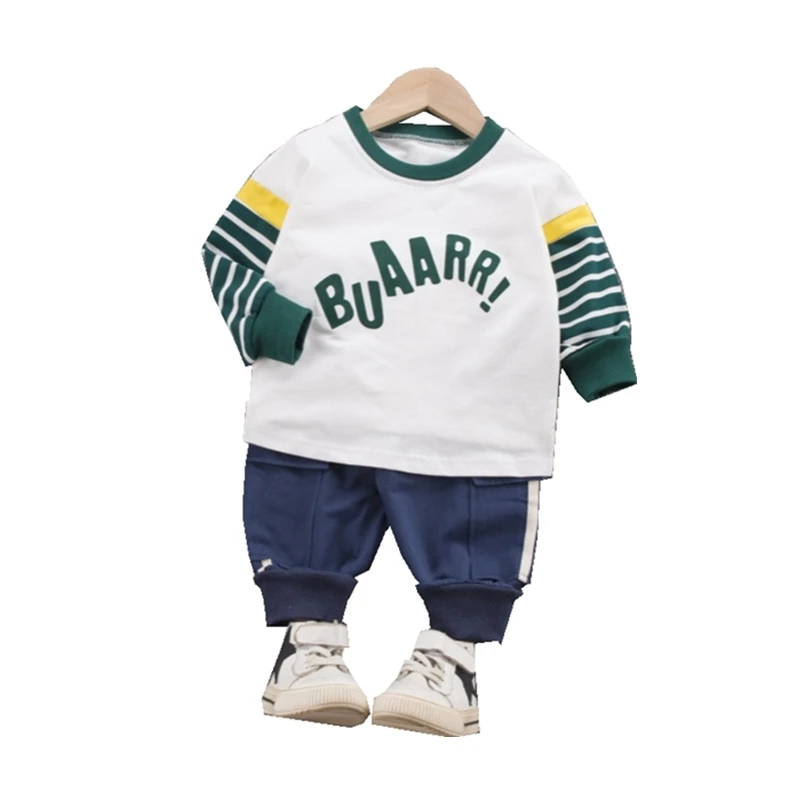 Детская модная одежда Новинка Сезон весна осень Футболка с рисунком для