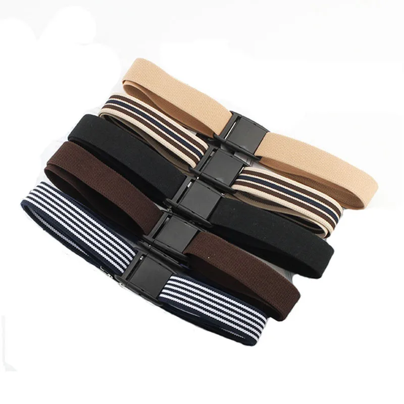 

Women Belts Retractable Elastic Waist Belt Suitable for Various Waists Strap Jeans Trouser Double Buckle Female Lazy Waistband