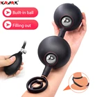 10-скоростной надувной анальный вибратор для взрослых, Стимулятор точки G, Анальный расширитель, большой фаллоимитатор, Анальная пробка, искусственный массажер простаты