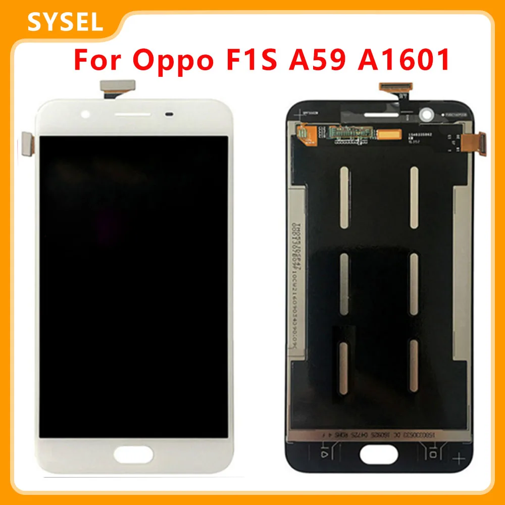 Для Oppo F1S A59 A1601 ЖК дисплей дигитайзер экран сенсорная панель стекло в сборе с