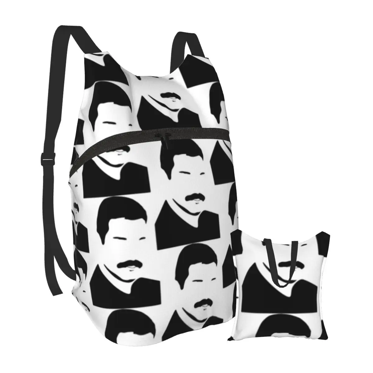 

Band Backpacks Unisex Lightweight Basic Backpack foldable Camping Bags