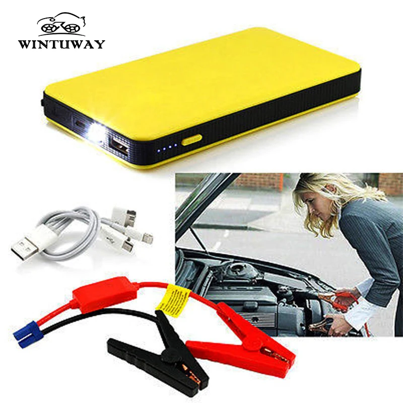 Пусковое устройство для автомобиля портативное мини зарядное 12 В 8000 мАч