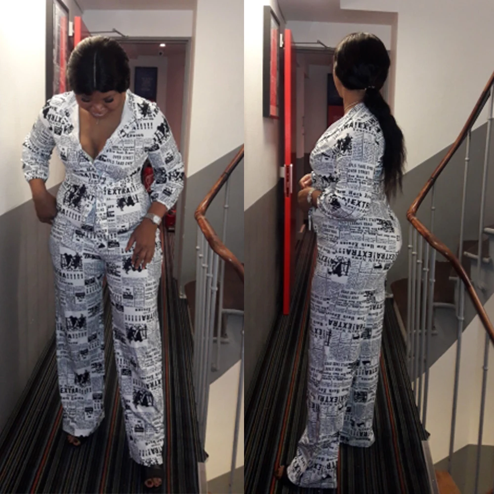 

Siskakia Self Belted Long Sleeve Jumpsuit Women Button Up Rompers Fashion One Piece Overalls Casual Jumpsuits Streetwear Africa