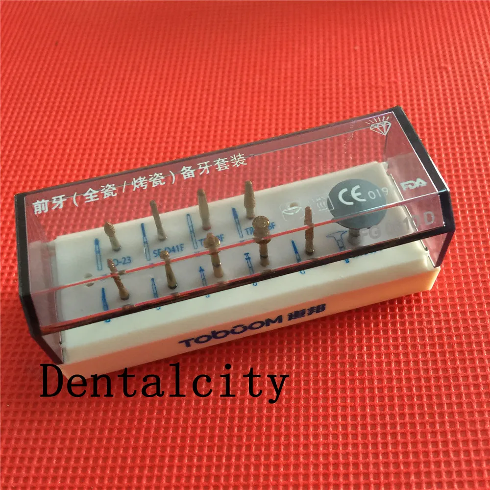 Набор для подготовки зубных боров противоположных и керамических циркониевых