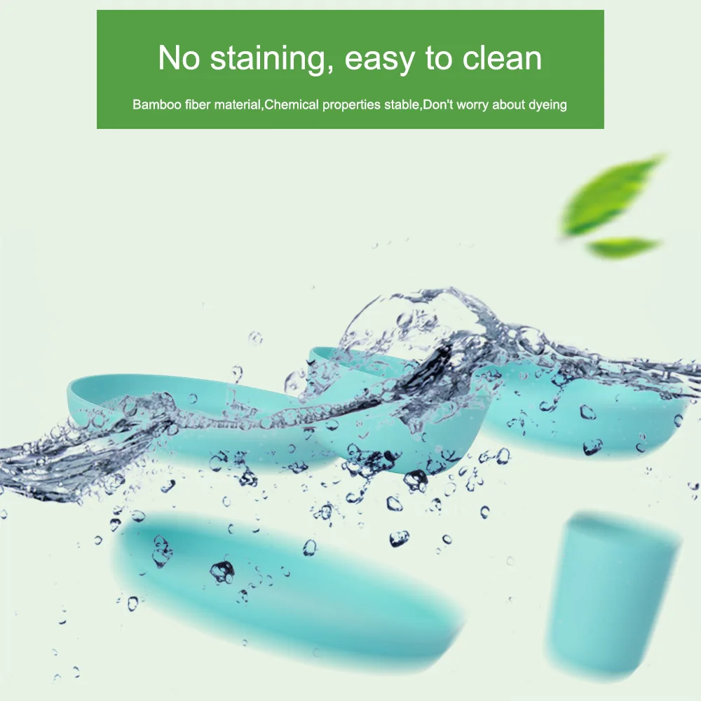 Европейская посуда 5 шт./10 шт. из бамбукового волокна бытовые простые блюда