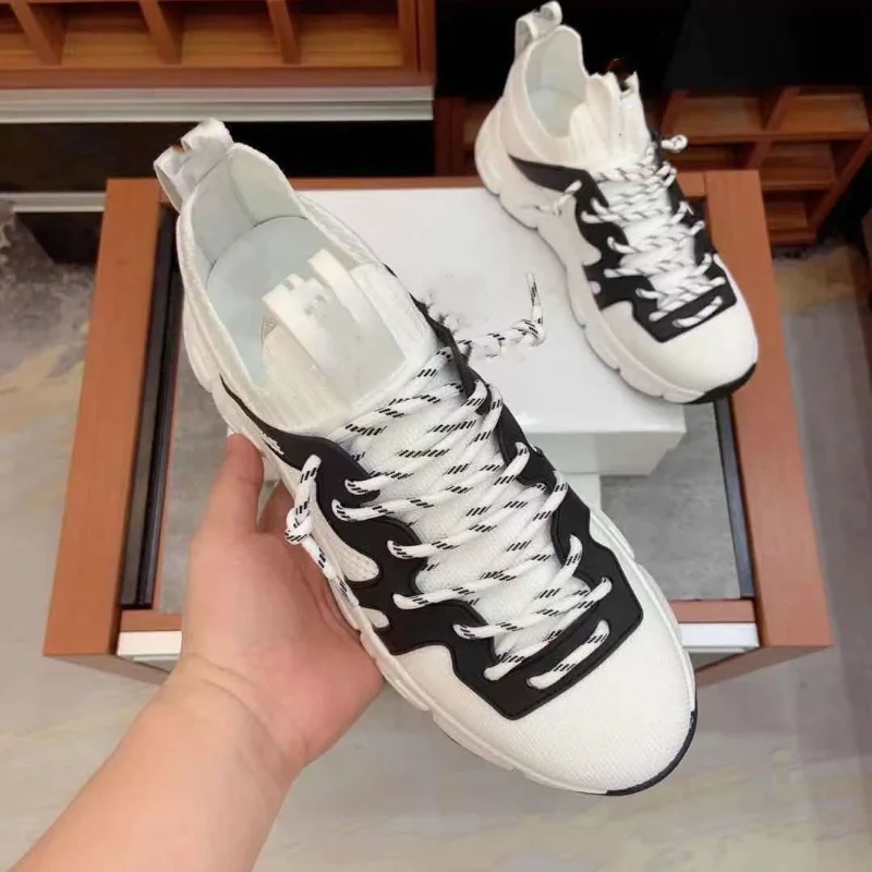 

Sports shoes men casual running shoes mesh breathable white shoes fashion all-match spring and autumn new style 38-44