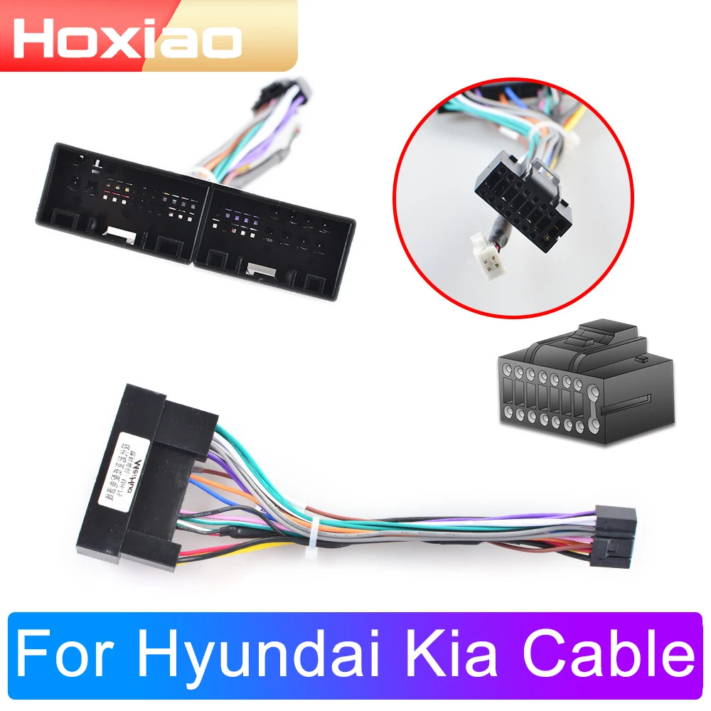 2DIN автомобильный Android мультимедийный плеер для KIA Hyundai кабель | Автомобили и