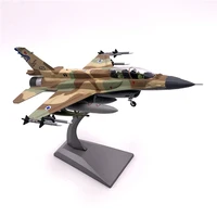 172 aircraft plane model f 16i fighting falcon israeli army airplanes diecast metal planes with stands playset kids gifts