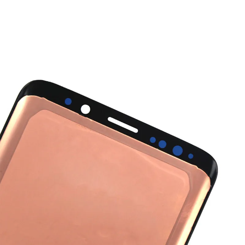 AMOLED Замена для SAMSUNG Galaxy S9 PLUS ЖК сенсорный экран дигитайзер без рамки G965 дисплей