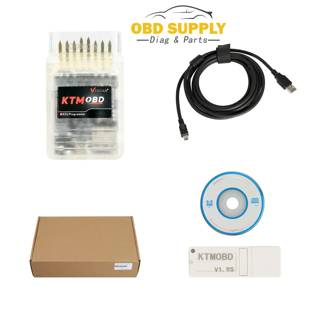 KTM OBD KTMOBD V1.95 ECU программист инструмент для обновления питания 1 95 подключи и