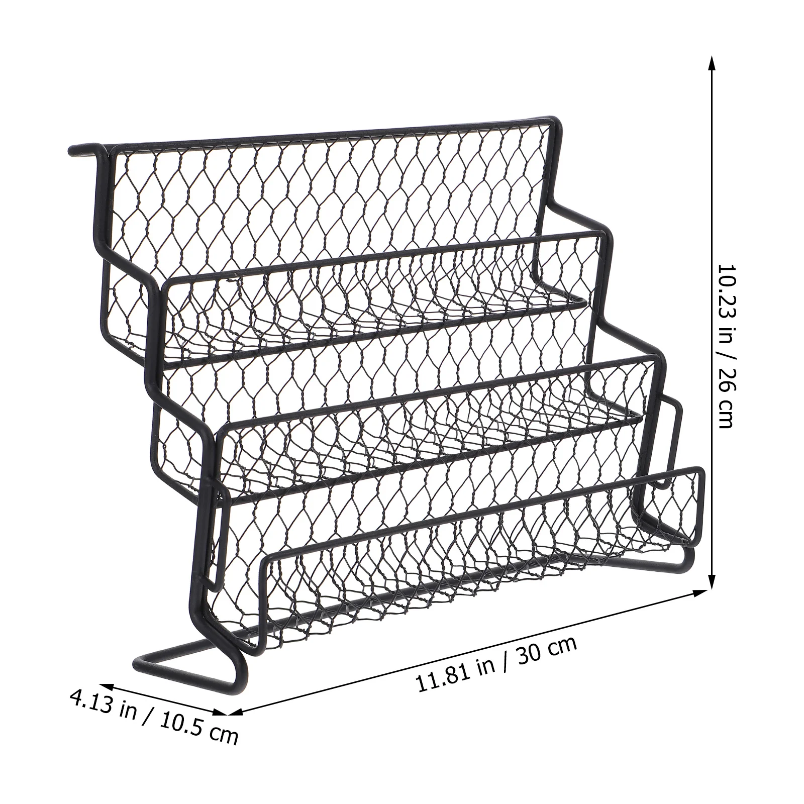 

1pc 3 Layer Storage Rack Kitchen Durable Storage Shelf Seasoning Box Organizer