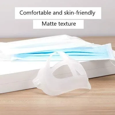 

Reusable Holder Anti- Comfortable Breathing Brackets Inner Support Face Mask Inner Support Frame Silicone Mouth Mask Bracket