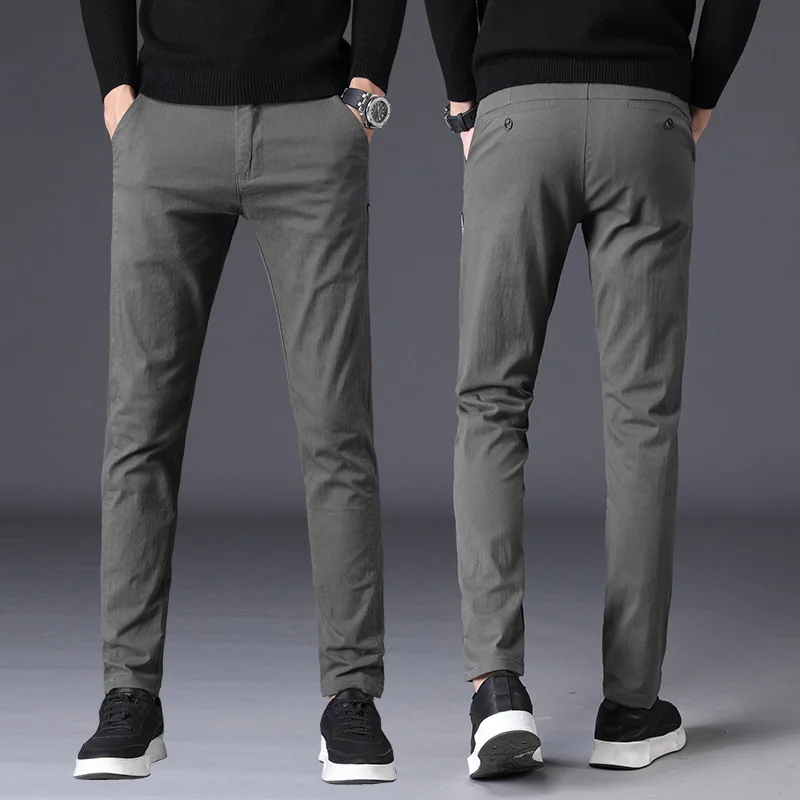Мужские брюки на весну и осень повседневные спортивные для похудения новинка 2020