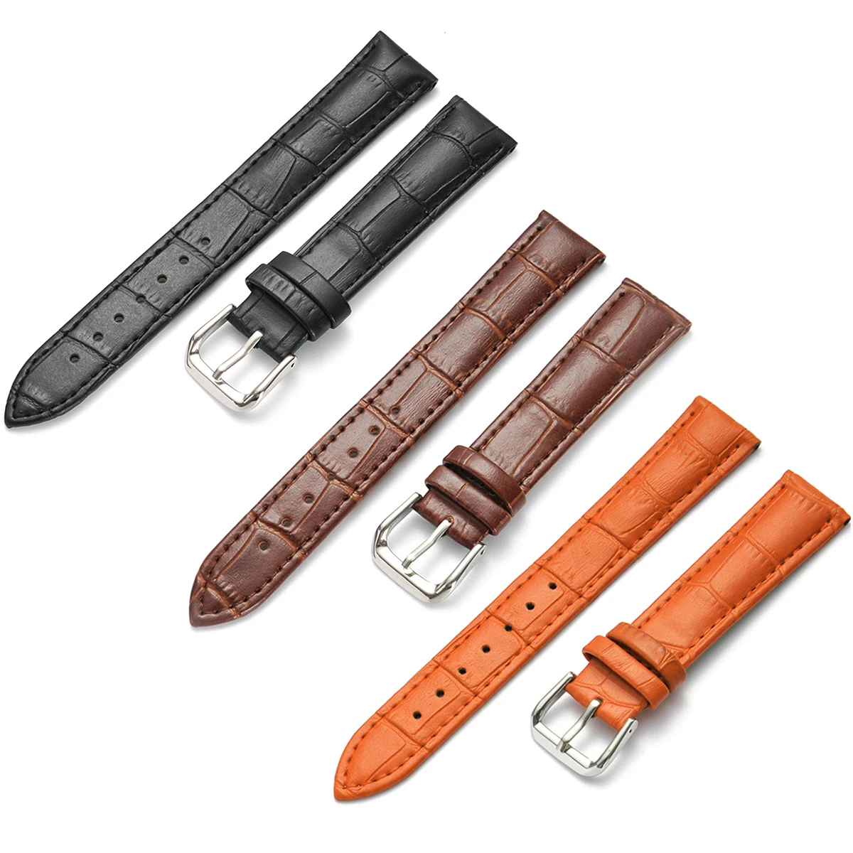Быстросъемный кожаный ремешок для часов сменный 18 мм/20 мм/22 мм/24 мм|Ремешки часов|